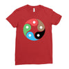 zentao symbol as evolution of the tao (yin yang) Ladies Fitted T-Shirt