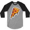 hot pizza 3/4 Sleeve Shirt