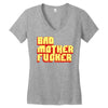 bad mother fucker Women's V-Neck T-Shirt