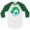 mega grass 3/4 Sleeve Shirt