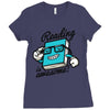 reading is awesome Ladies Fitted T-Shirt