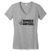 damsels do it their Women's V-Neck T-Shirt