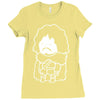 snow man Ladies Fitted T-Shirt