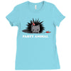 party animal Ladies Fitted T-Shirt