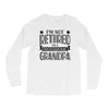 not retired but a professional grandpa Long Sleeve Shirts