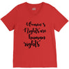 women's rights are human rights V-Neck Tee