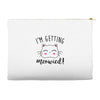i'm getting meowied Accessory Pouches
