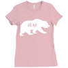 Bear Ladies Fitted T-Shirt