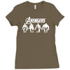 avengers team logo Ladies Fitted T-Shirt