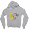 make your mark dog Zipper Hoodie