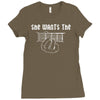 she wants the d chord Ladies Fitted T-Shirt