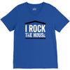 i rock the house V-Neck Tee