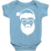santa hipster Baby Onesie