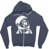 astronaut chimp Zipper Hoodie