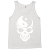 yin yang skull Tank Top