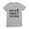hokus pokus witches Ladies Fitted T-Shirt