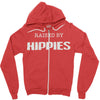 raised by hippies (2) Zipper Hoodie
