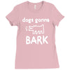 the janoskians dogs gonna bark Ladies Fitted T-Shirt