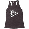 sheldon dreieck big bang theory triforce illusion 3d nerd fun usa Racerback Tank