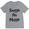 snuggle this muggle V-Neck Tee