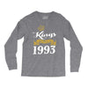 kings are born in 1993 Long Sleeve Shirts