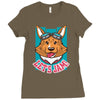 let's jam Ladies Fitted T-Shirt