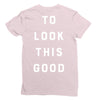 It Took Me 50 Years To Look This Good Ladies Fitted T-Shirt
