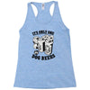 only one in dog beers Racerback Tank