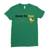 Mom to Bee Unknown Gender Ladies Fitted T-Shirt