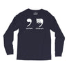 apostrophe catastrophe Long Sleeve Shirts