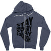 stay hungry stay foolish Zipper Hoodie