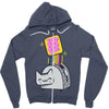 pop tart Zipper Hoodie