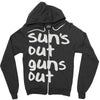 suns out guns out Zipper Hoodie