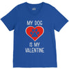 my dog is my valentine V-Neck Tee