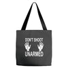 dont shoot Tote Bags