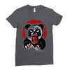 angry panda Ladies Fitted T-Shirt