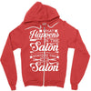 what happens in the salon Zipper Hoodie