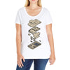 gameboy breakdown Ladies Curvy T-Shirt