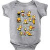 patriotic partying Baby Onesie
