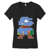 Mario Games Women's V-Neck T-Shirt