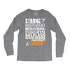 Strong Independent Motivated Virgo Long Sleeve Shirts