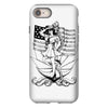 navy  girl iPhone 8