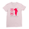 eat sleep battlefield Ladies Fitted T-Shirt
