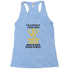 I'm Raising A Child With Childhood Cancer What's Your Super Power Racerback Tank
