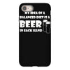 a balanced diet is a beer in each hand iPhone 8