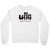 never forget casette diskette Crewneck Sweatshirt