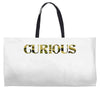 Curious Soldier Weekender Totes