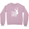 trophy wife deer Crewneck Sweatshirt