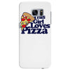 this girl loves pizza Samsung Galaxy S7 Edge