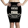 premium vintage 1986 classic perfectly aged limited edition Pencil Skirts